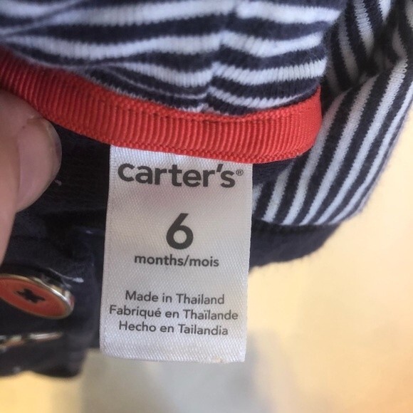 TOMMY HILFIGER CARTER'S RALPH LAUREN Bundle 6 Month Girls Pink Blue Nautical - Picture 7 of 13